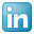 social linkedin box blue 28