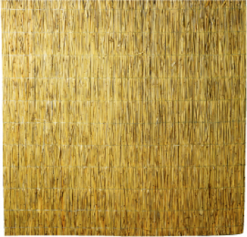 riet, rietplaat, rietscherm, rietschutting, lichtkleurig riet. Stevig geweven, gegalvaniseerd ijzerdraad, 175x80 cm