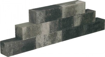 betonbielzen, betonbiels, stracco, strak, strakke, lineablock, linea, block, blok, gothic, grijs/zwart, grijs, zwart