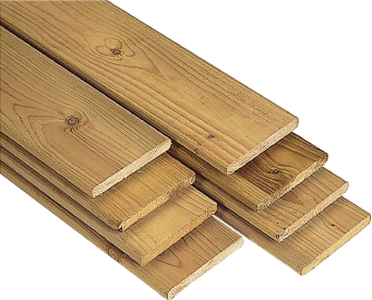 Onderscheppen zomer balkon Geimpregneerde planken: planken geschaafd 16mm dik