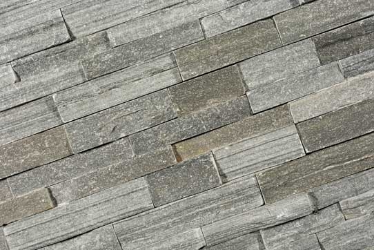 steenstrip, steenstrips, stone panel, fixwall, grey quarzite, wit, grijs, grijze, 60x15x1,5-2,5